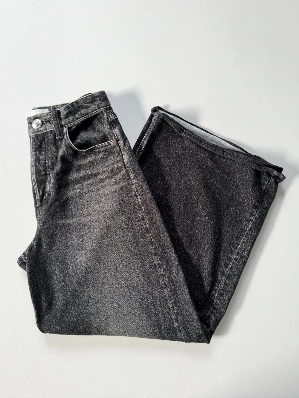 Rag And Bone Miramar Sofie Wide-Leg Faux Jean in Cotton Terry | 25 - Picture 6 of 12
